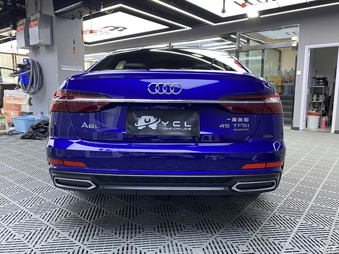 北京奥迪a6全车隐形车衣作业贴