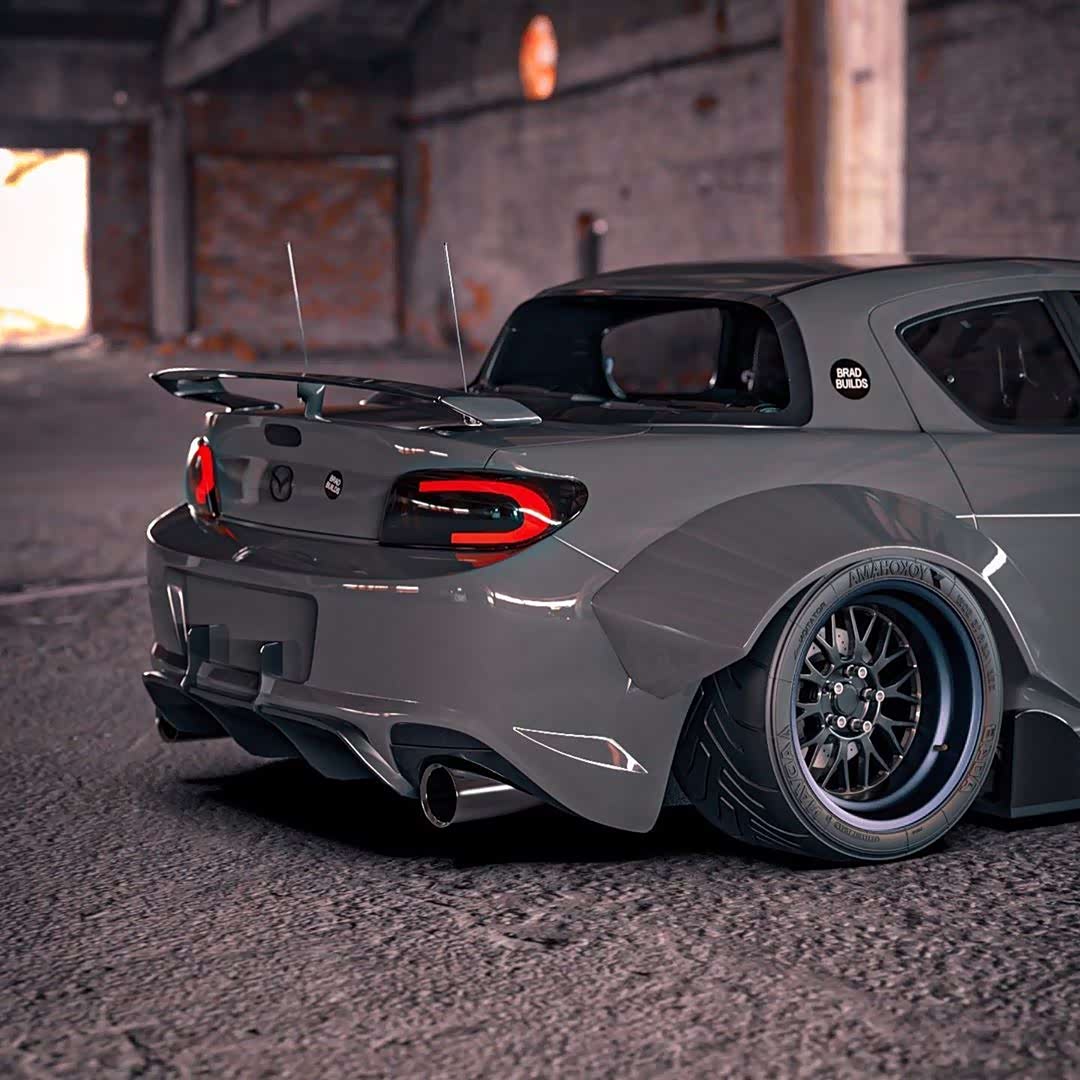 低趴超级改装马自达! 爱了爱了