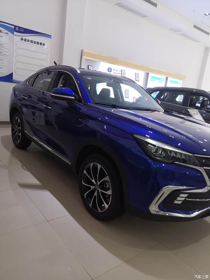 闪瞎眼的宝蓝色suv你爱了吗
