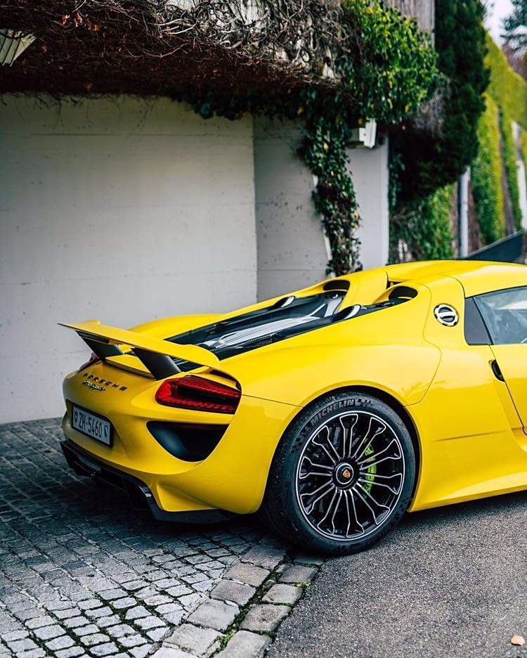 【图】保时捷918 spyder,没别的,就好"黄色"这口_918 spyder论坛_汽车