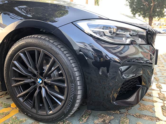 【图】325li碳黑曜夜提车作业,求认证!_宝马3系论坛_汽车之家论坛