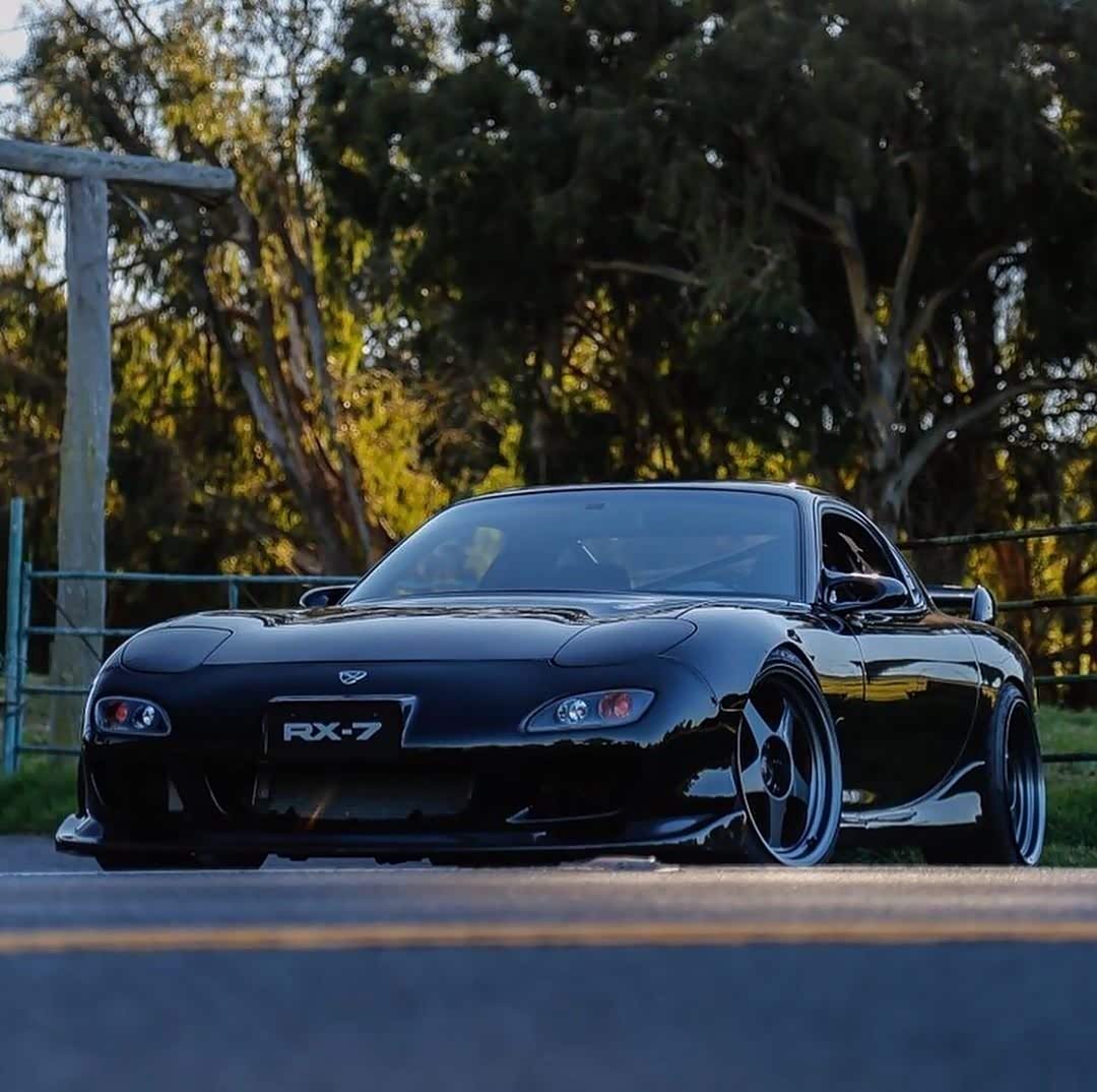 马自达rx-7 fd转子女神.