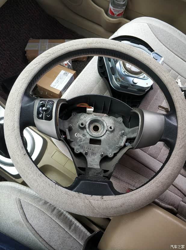 【图】自己动手更换气囊游丝,暨时钟弹簧总成_长城c30论坛_汽车之家