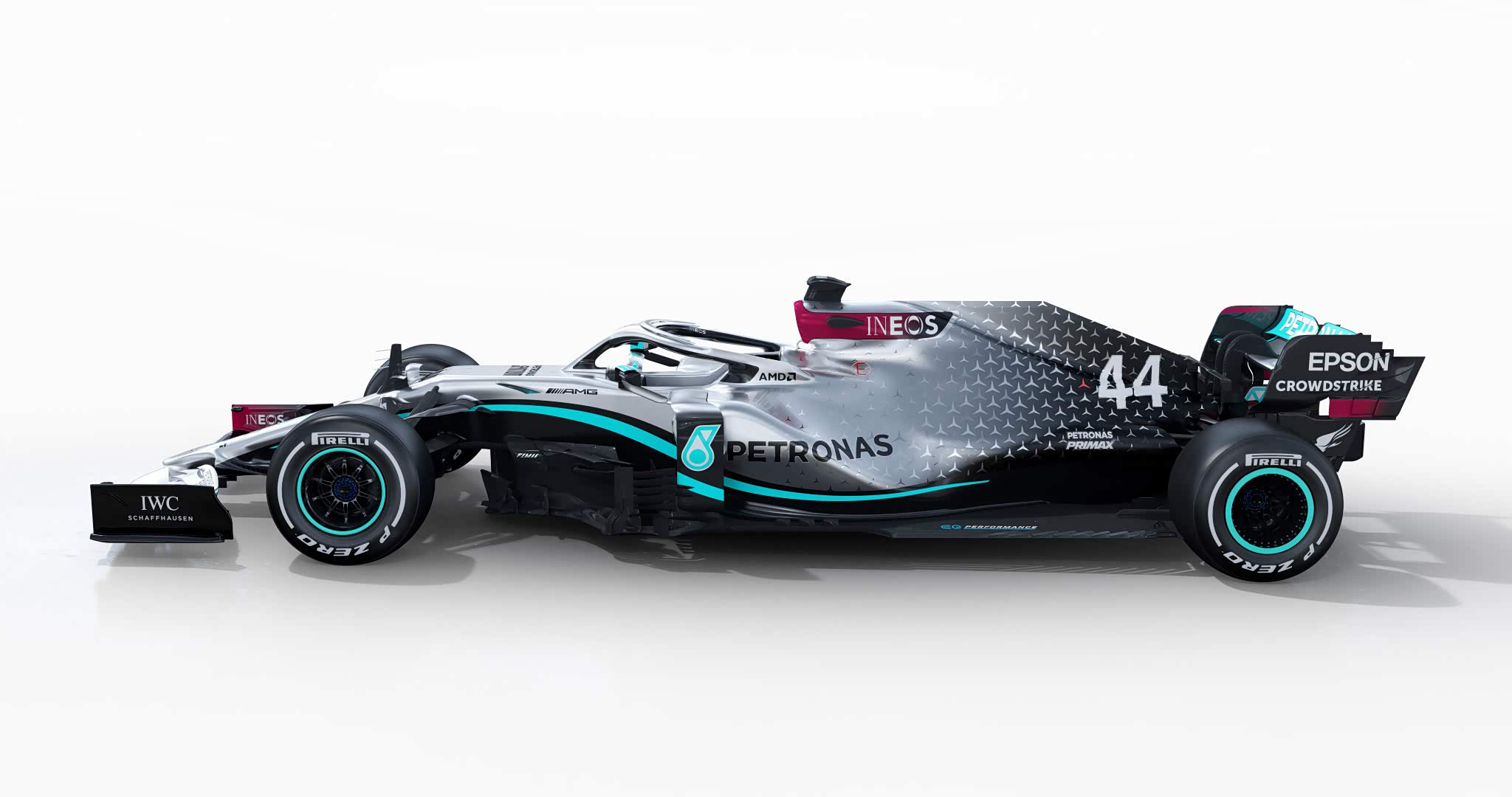2020 mercedes-amg f1 w11 真的帅气啊