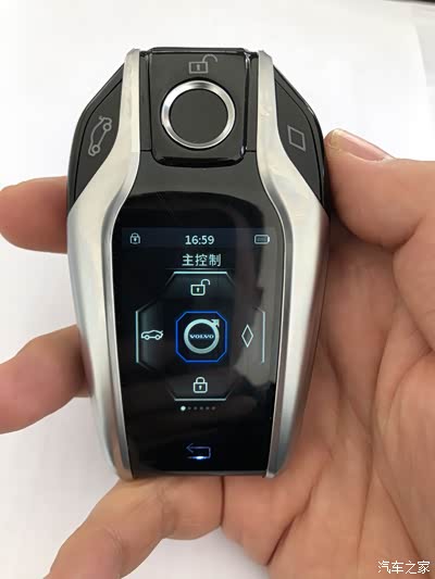 沃尔沃xc60改装液晶钥匙,终圆舒适进入梦