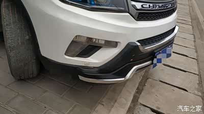 高大威猛的白色cs75是一款实用性很强的车_长安cs75论坛_手机汽车之家