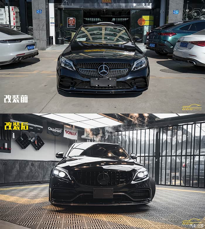 【图】benz c43满配升级改装案例_奔驰amg论坛_汽车之家论坛