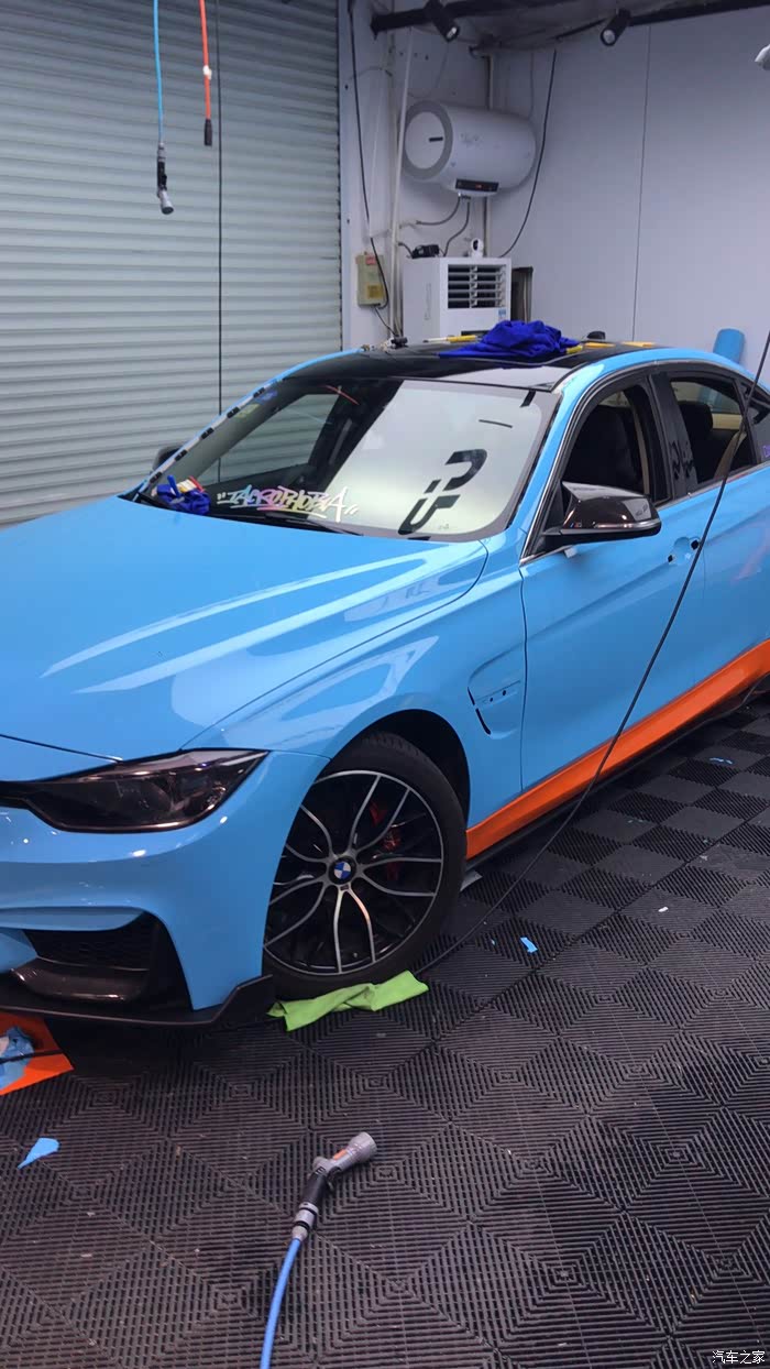 宝马三系大变身超级经典的海湾石油gulf涂装