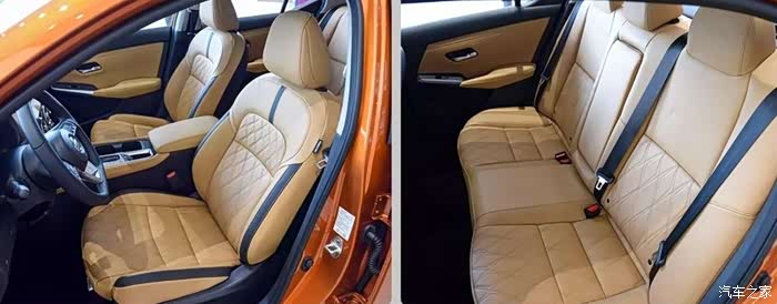 后排空间与座椅的舒适度也完美继承了"大沙发"的美誉,不得不说轩逸