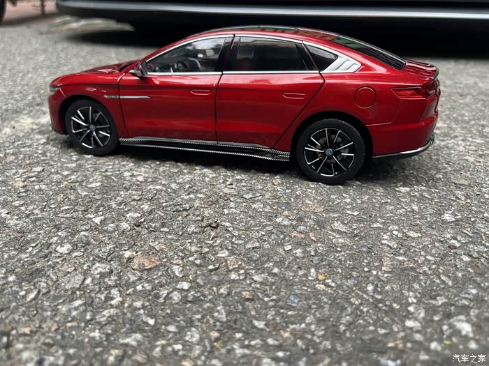 【图】【模型分享】有秦有汉,比亚迪1:18车模随拍_汉论坛_汽车之家