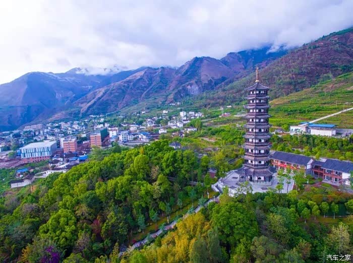 开上昂科威plus去凉山州宁南县泡温泉咯