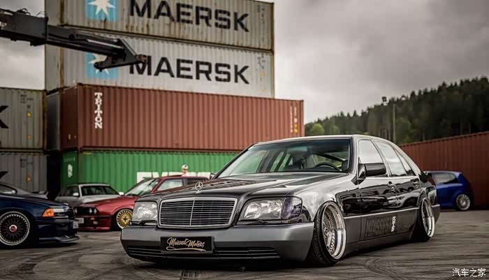 改装车超话气质大佬奔驰w140s级