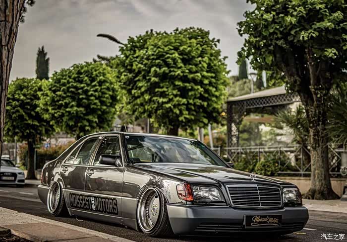改装车超话气质大佬奔驰w140s级