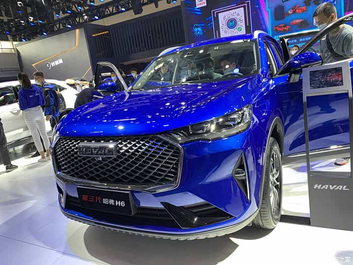 车展上的第三代哈弗h6!一款值得喜爱与支持的国产好车!