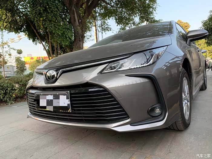 【图】媳妇新车,帅气的青铜色精英小卡_卡罗拉论坛_汽车之家论坛