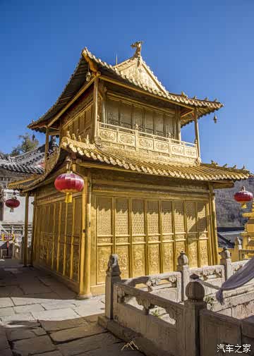 五台山显通寺明代铜殿!