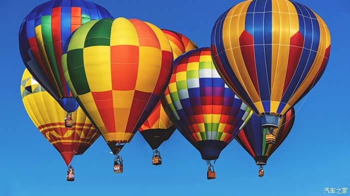 告别2021五彩缤纷的热气球欣赏十三