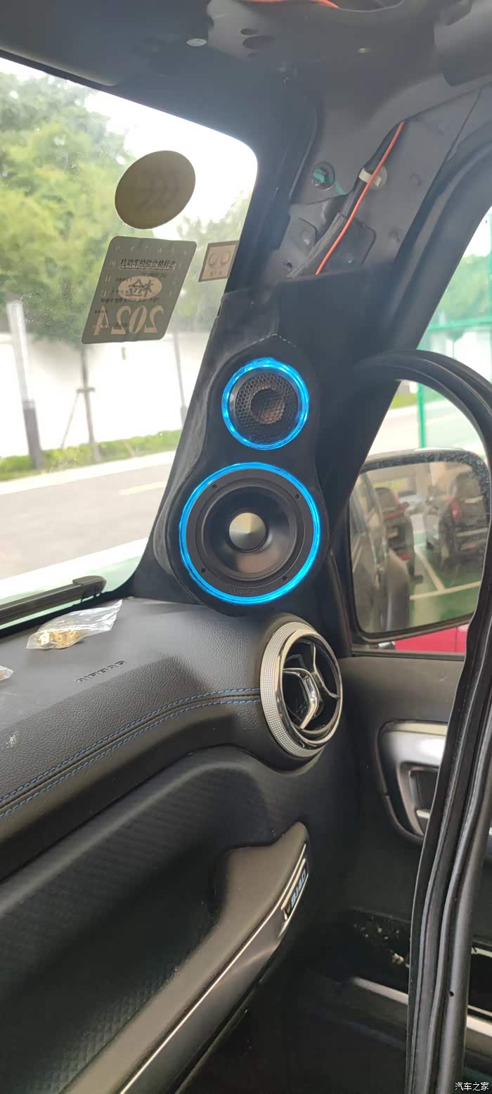 【图】bj40 改装之旅(二):a柱 音响 改装完毕,后车门隔音_北京bj40