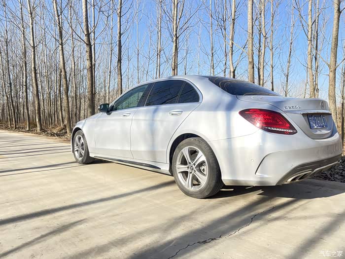 自用奔驰c260l银色明价265