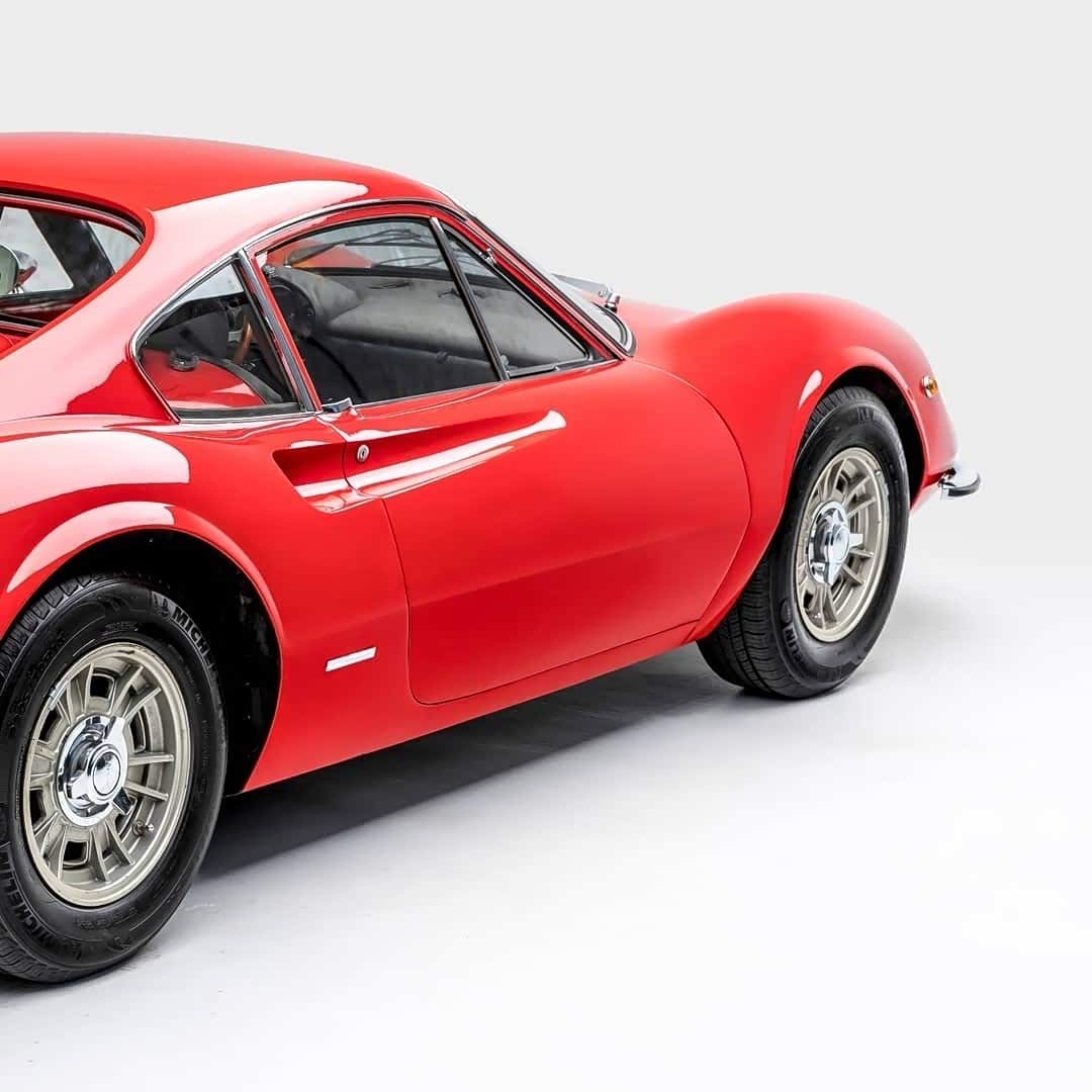 【图】线条流畅的dino 206gt_法拉利论坛_汽车之家论坛