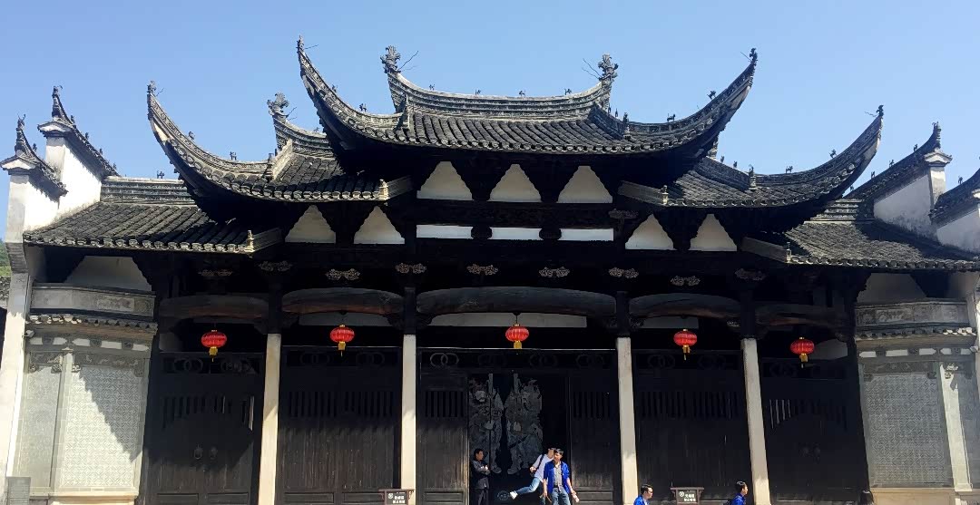 品味徽州古韵—胡氏宗祠