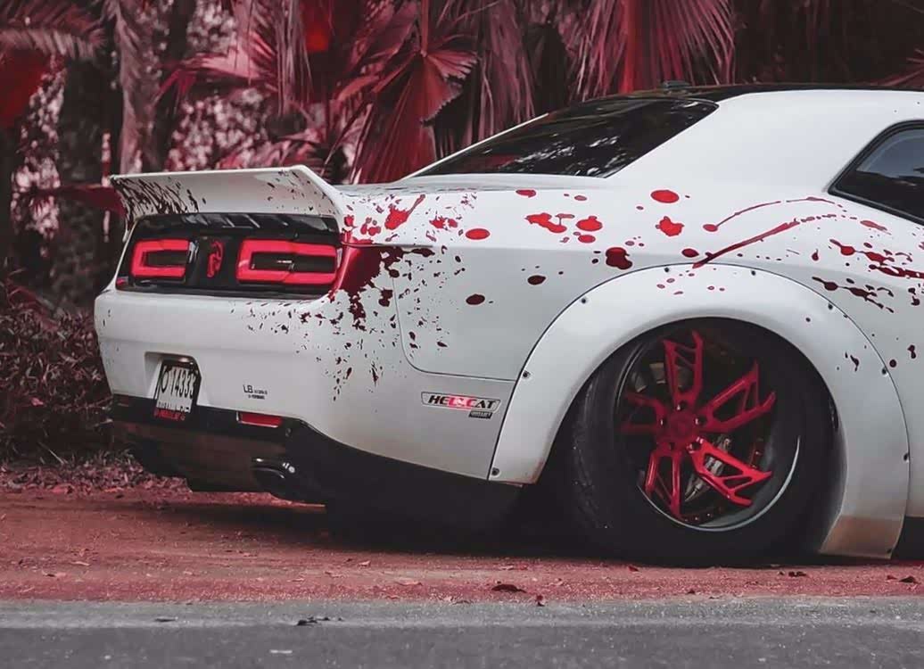 道奇挑战者地狱猫一个让人欲罢不能的恶魔外观