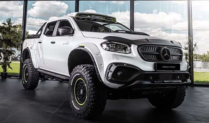 奔驰x级这样的皮卡才是土豪们需要的