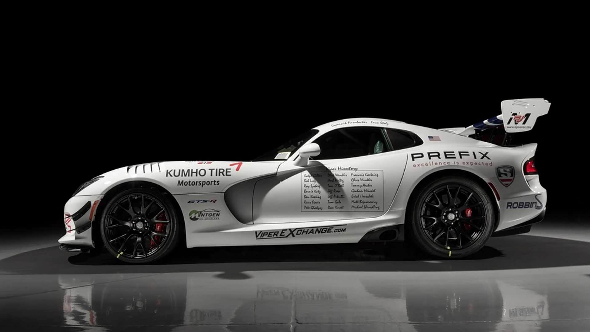 道奇蝰蛇gtsr纽博格林赛道限量版