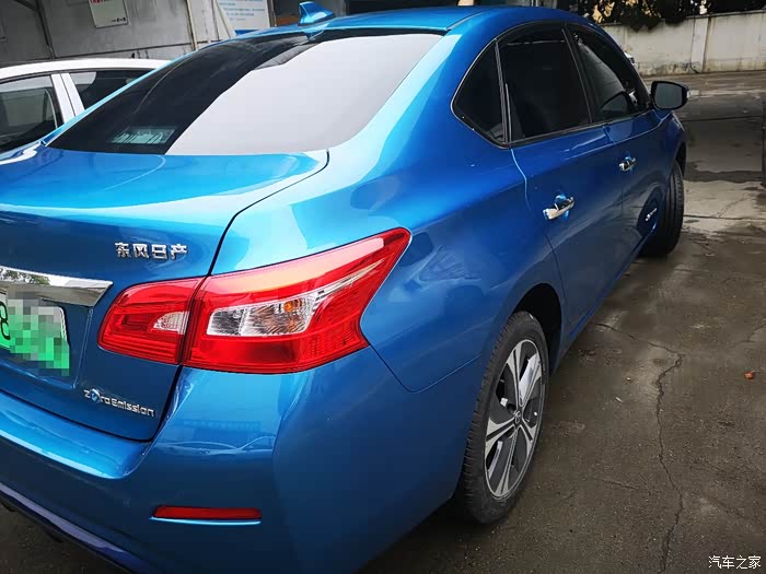 轩逸·纯电——喜提蓝色小车车,美滋滋