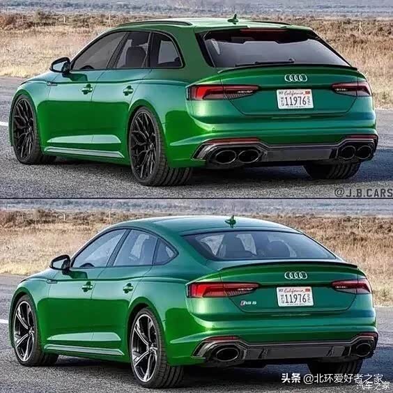 偶见一墨绿色贴纸的奥迪a5,太帅了,想尝试一下,用改行驶证吗