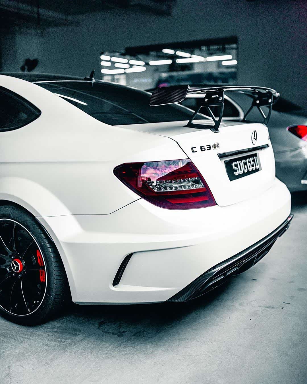 bs的奔驰 c63 amg可真香啊