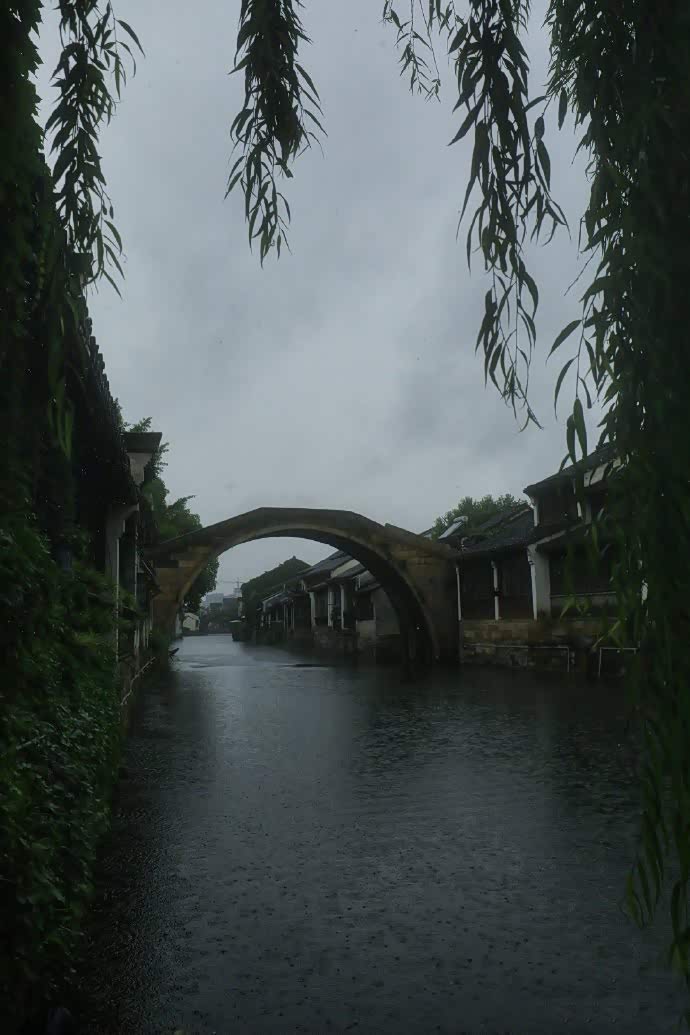 江南,梅雨季节中的景色怎么样?