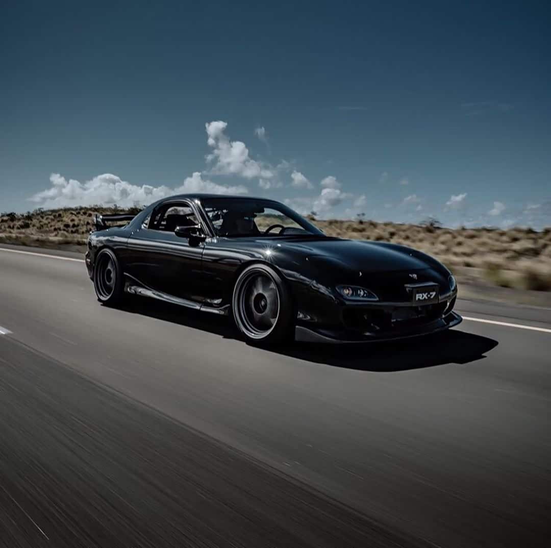 马自达rx-7 fd转子女神.