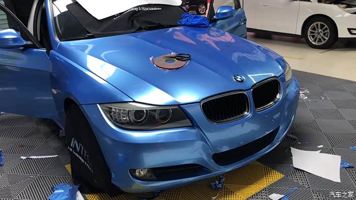 【图】e90改色作业分享_宝马3系论坛_汽车之家论坛