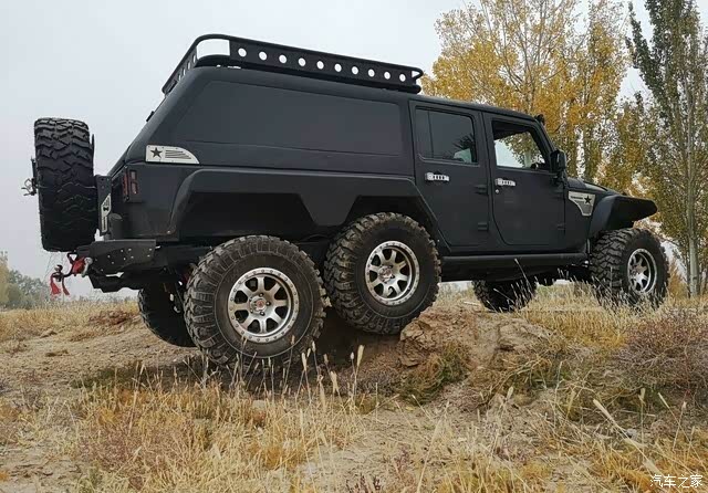 牧马人6x6底盘升级.