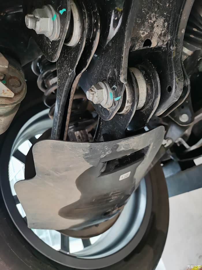 【图】x3前后悬架摆臂材料不一样_宝马x3论坛_汽车之家论坛