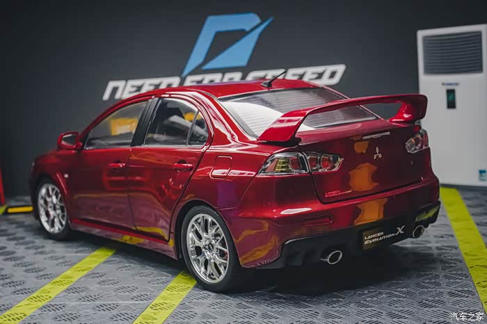 模述car不一般的破三菱十代三菱evo模型欣赏