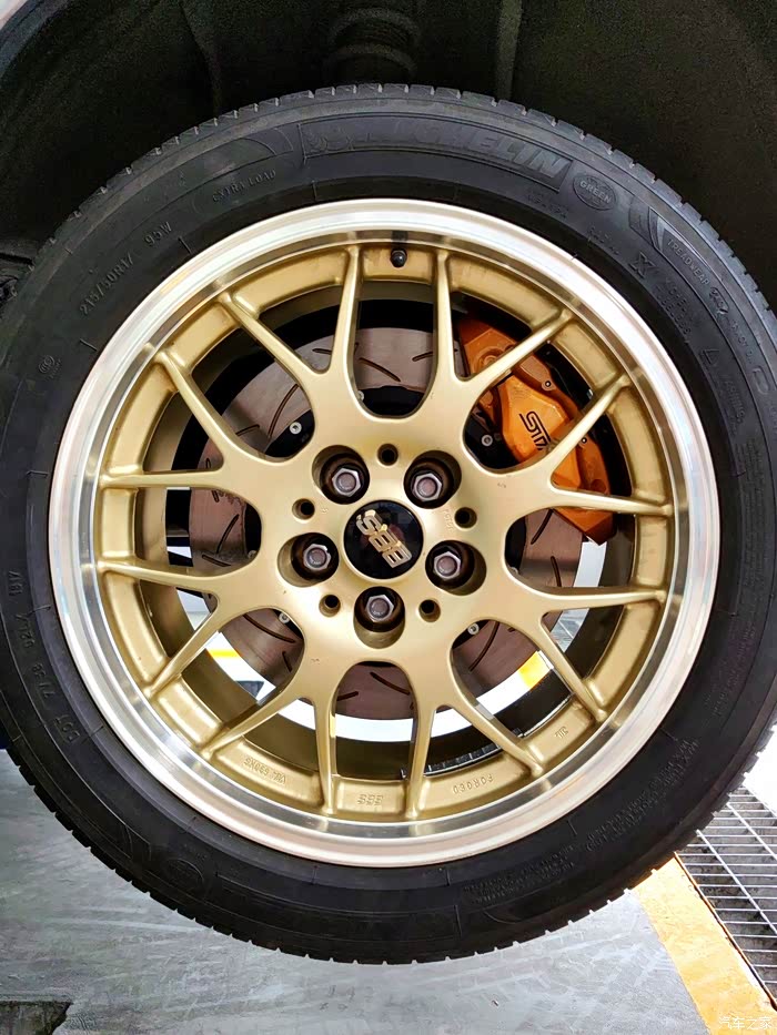 姥姥森换新鞋了bbsrgr锻造轮毂斯巴鲁专属数据