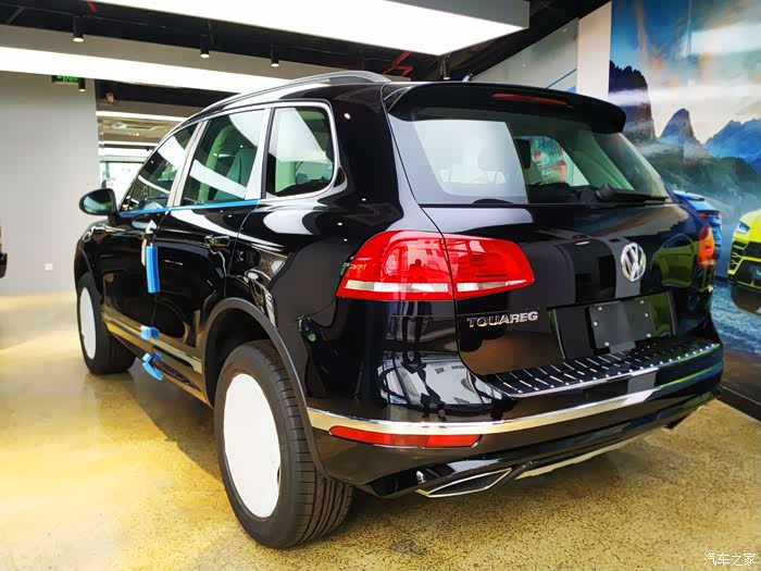大众带字母新一代途锐现车来袭