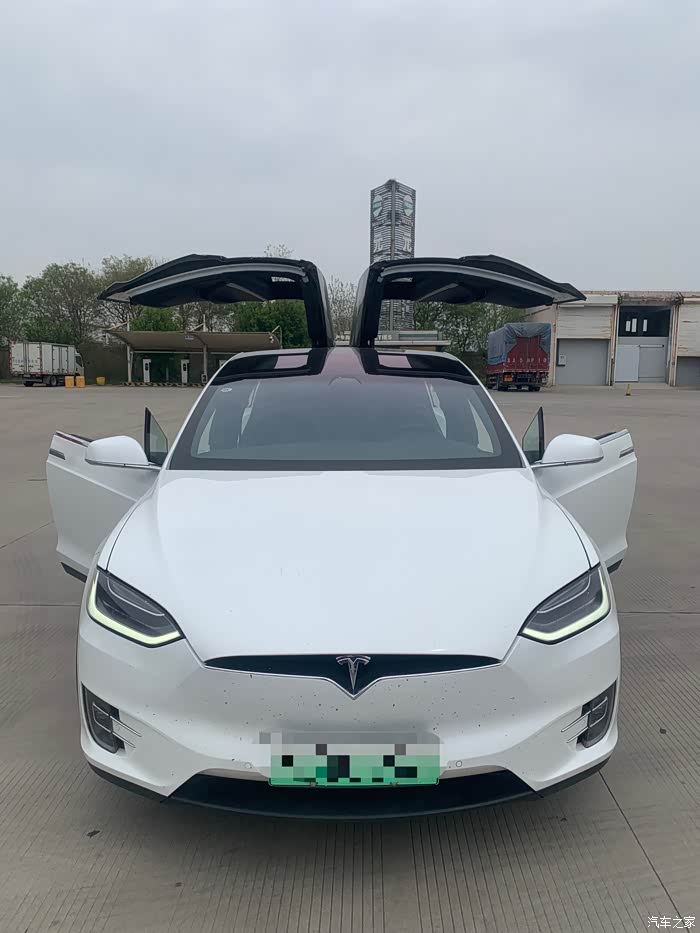 【图】深圳收一台白色特斯拉x_model x论坛_汽车之家论坛