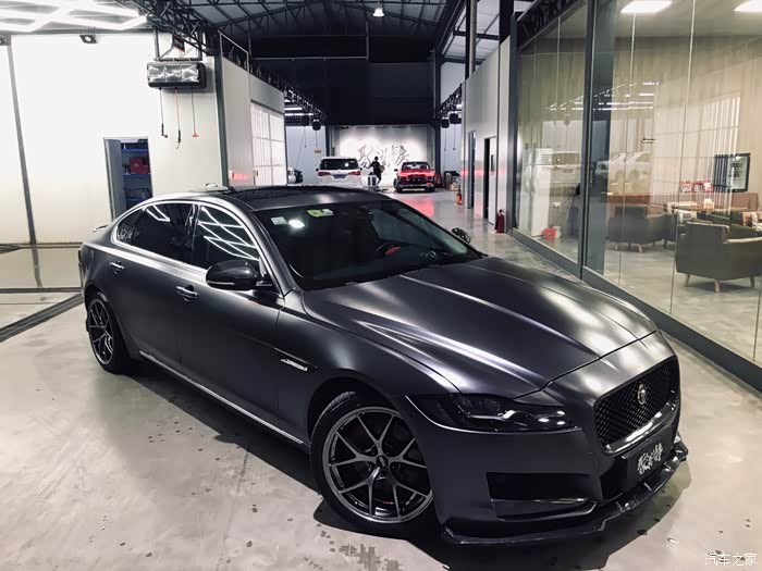 捷豹xfl小改装作业