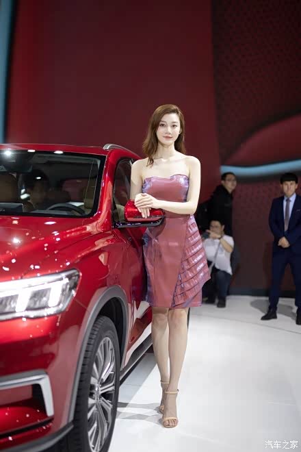 【图】车展遇见美丽姐逛游上海_陆风x7论坛_汽车之家论坛