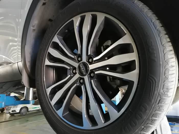 关于哈弗f7的轮胎胎压监测