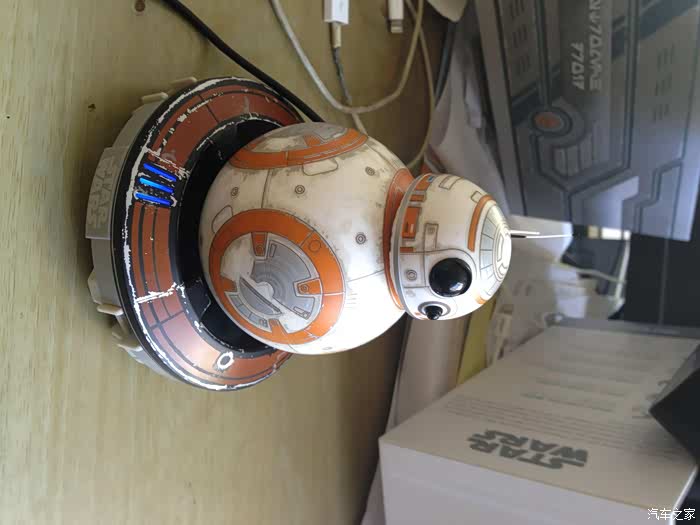 hongbbh星战迷的福音静态体验sphero战损版bb8