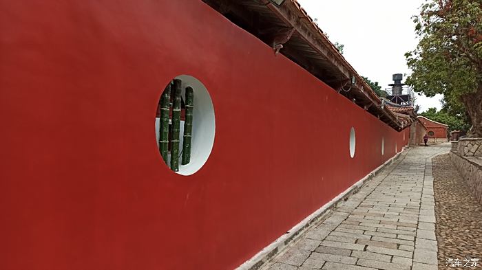 开元寺红墙图片