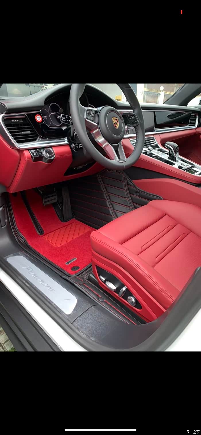 【图】新帕拉梅拉 波尔多红,用哪个颜色的脚垫更搭配_panamera论坛