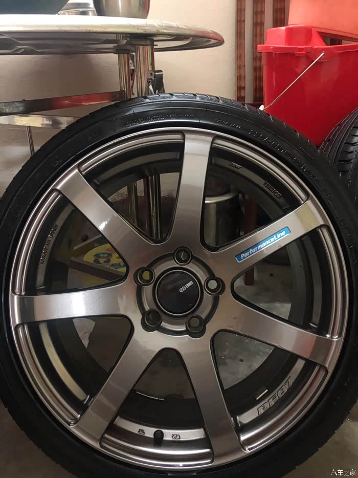 enkei进口正品轮毂pf0718寸