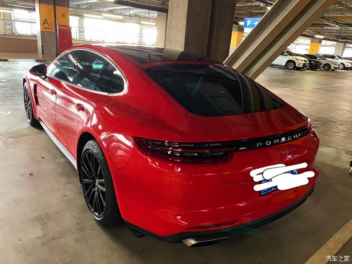 【图】火山灰贴胭脂红改色膜_panamera论坛_汽车之家论坛