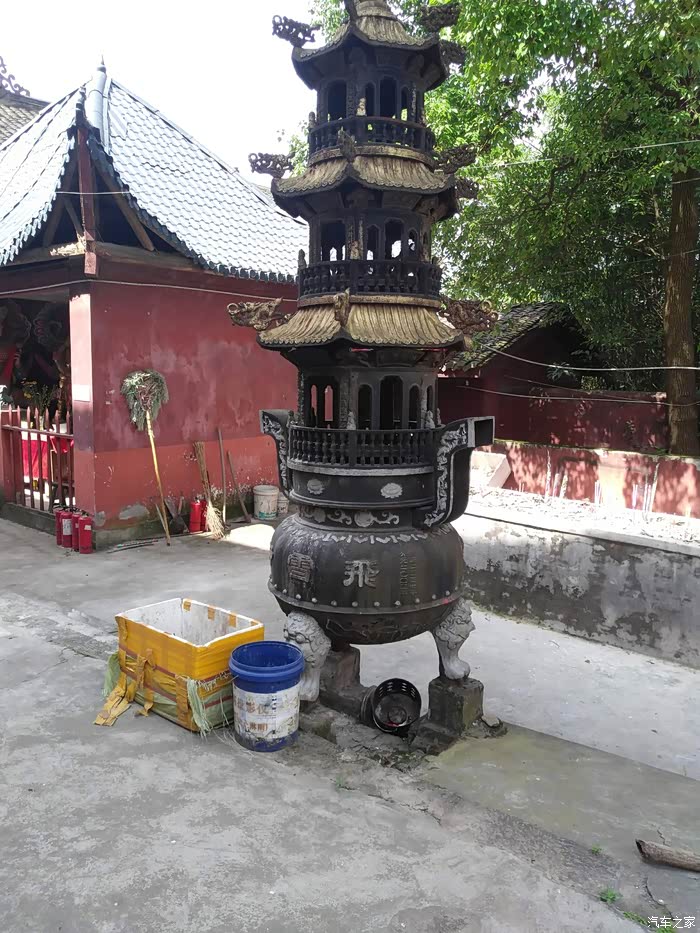 重庆cs35车友会o1847妖舞千年古刹飞雪寺