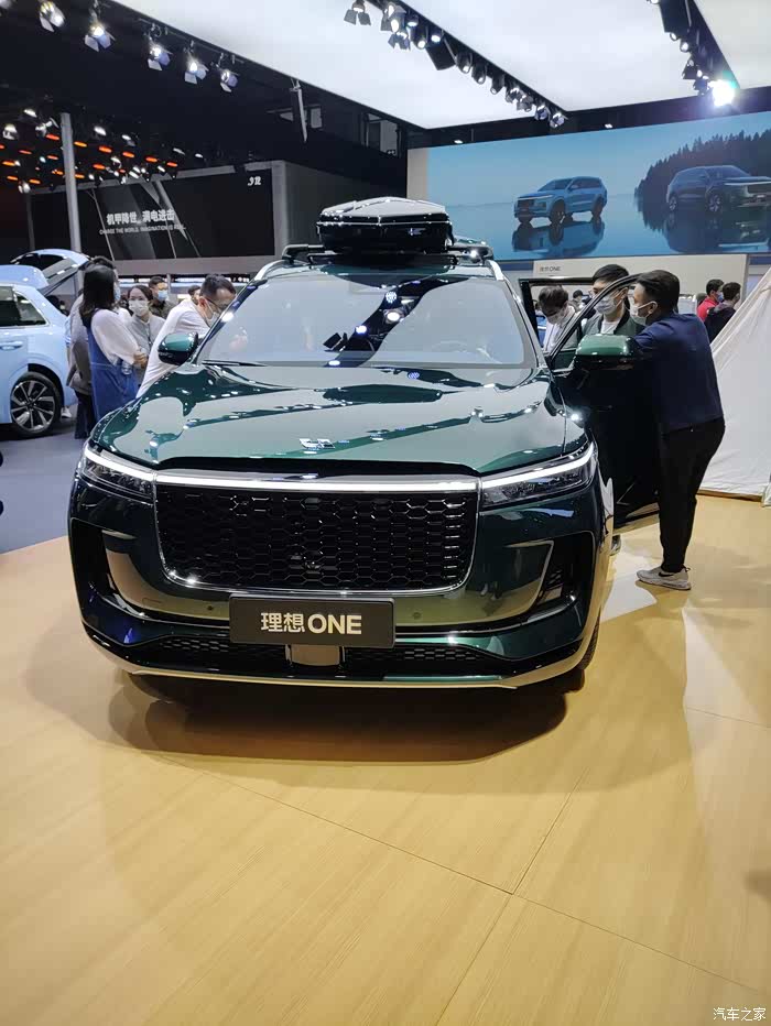 2021广州车展打卡理想one